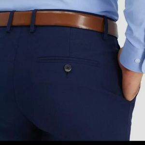 haggar polyester dress pants Blue 32x30
